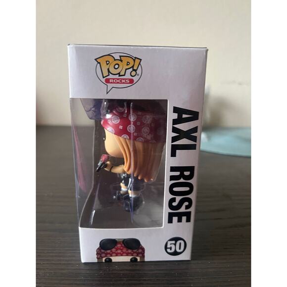 Axl Rose Funko Pop Rocks #50 Guns n' Roses Music Vinyl Figure Figurine Toy Toys - Picture 4 of 6